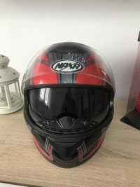 Sprzedam kask motocyklowy Naxa rozmiar S(55-56cm).