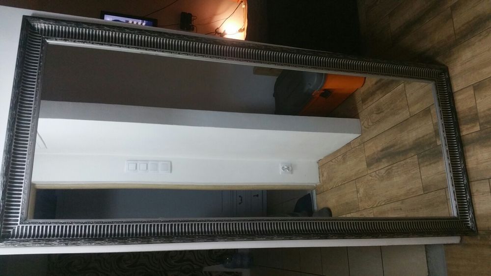 Lustro 78x180cm srebrne W Antycznej Ramie 180x78