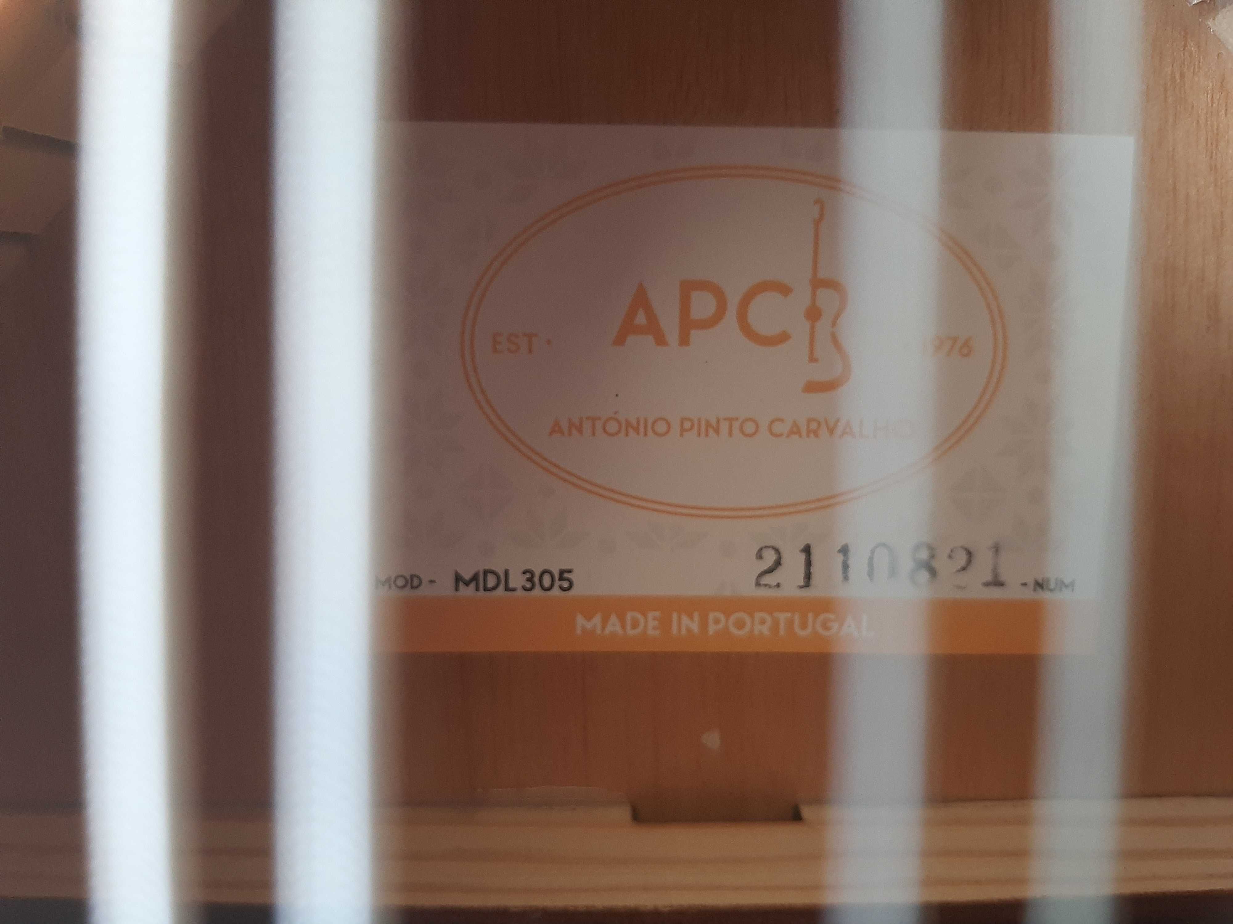 Bandolim português de António Pinto Carvalho