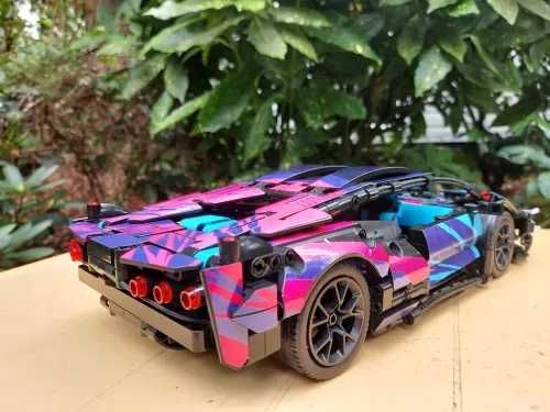 Lamborghini Sian Cyberpunk - Klocki Lepin Technic + GRATIS