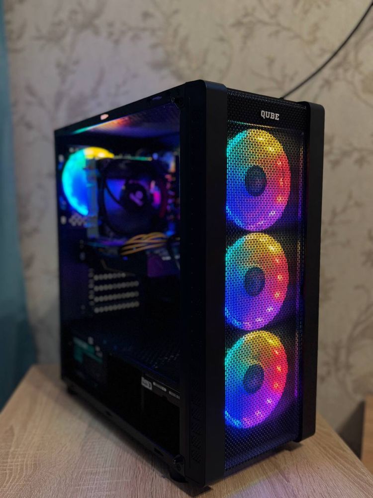 Ігровий ПК QUBE | i7 9700F | GTX 1660 Super | 16GB | SSD+HDD | RGB