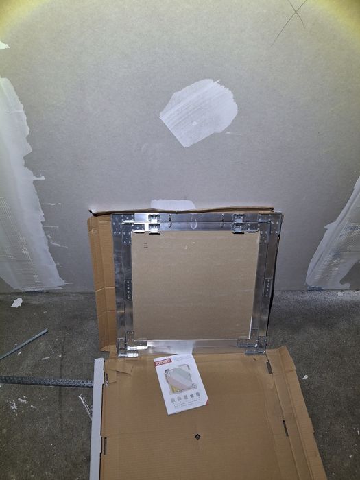 Alçapão para pladur em alumínio