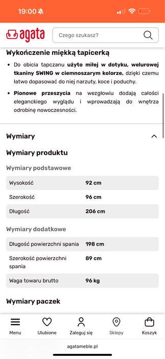 Tapczan łóżko młodzieżowe