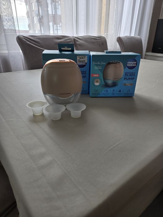Canpol babies Bezprzewodowy laktator muszlowy Hands-Free na dwie piers