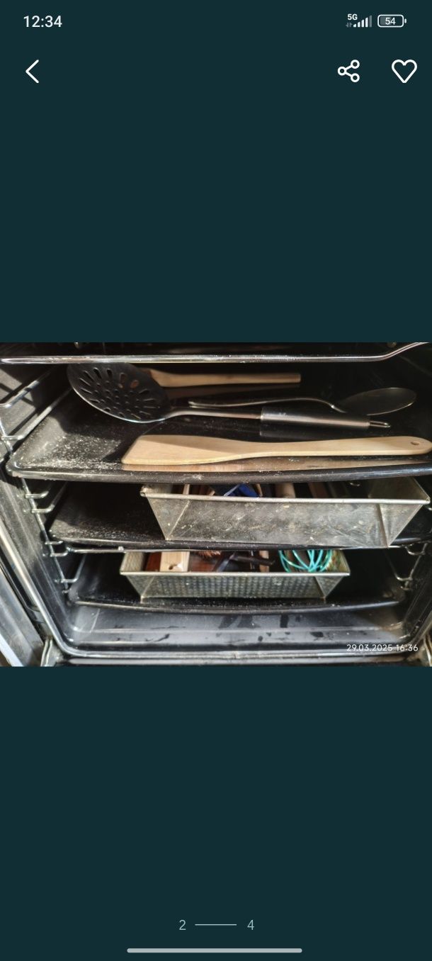 Kuchenka gazowa z piekarnikiem elektrycznym
