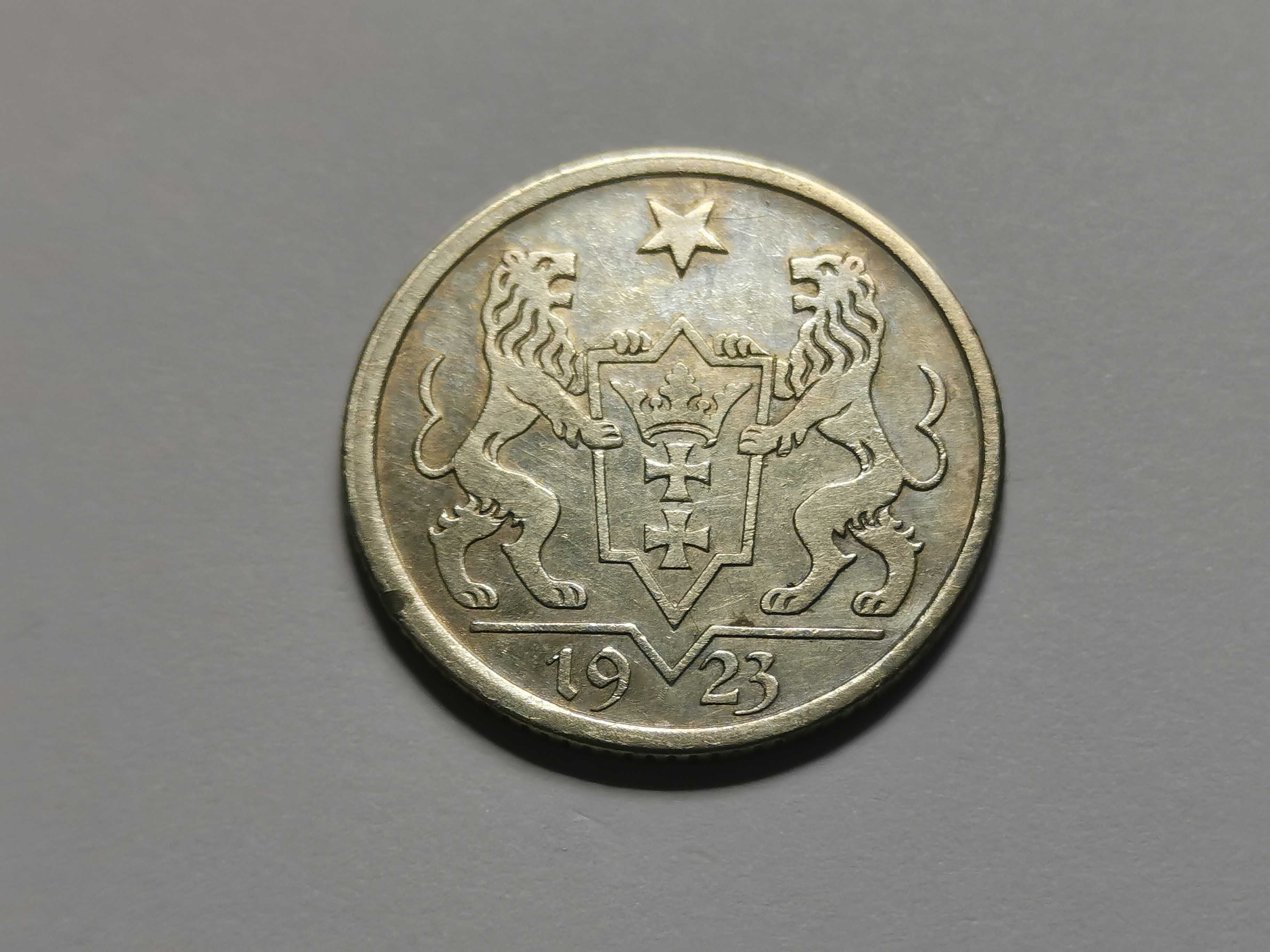 1 gulden 1923 r. Wolne Miasto Gdańsk BEZOBIEGOWA