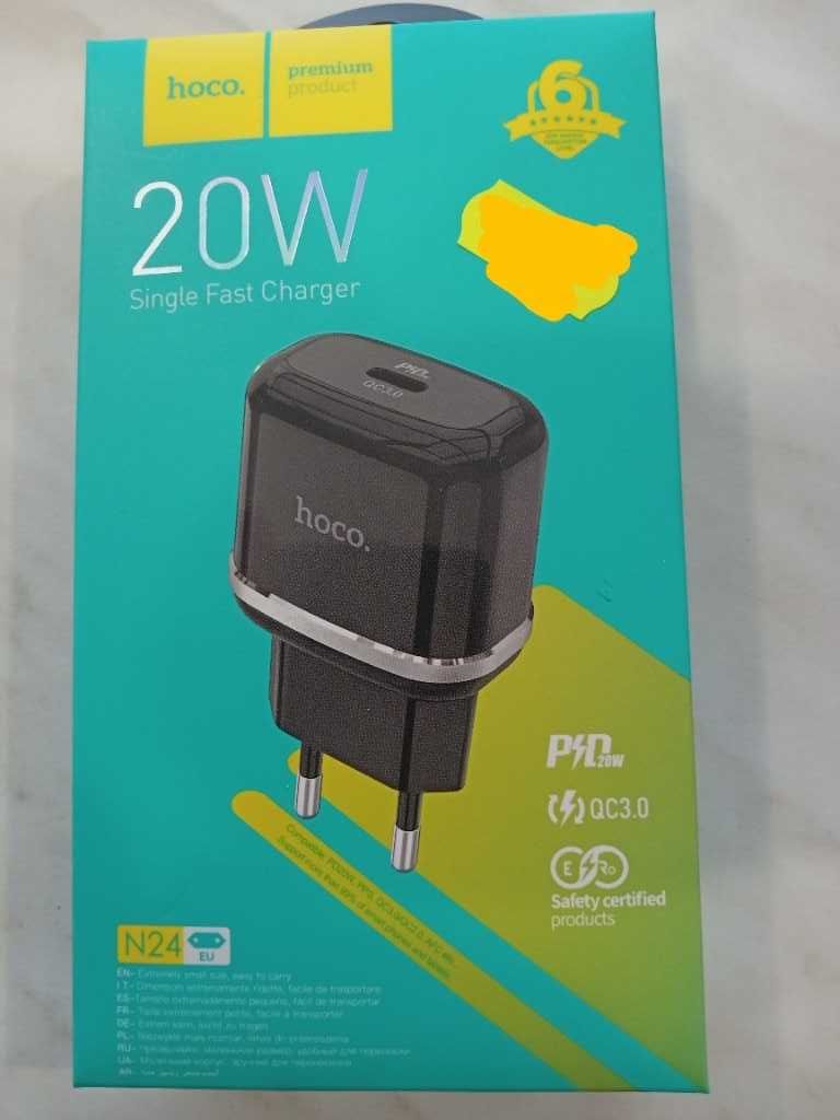 Ładowarka do telefonu USB C, 20W