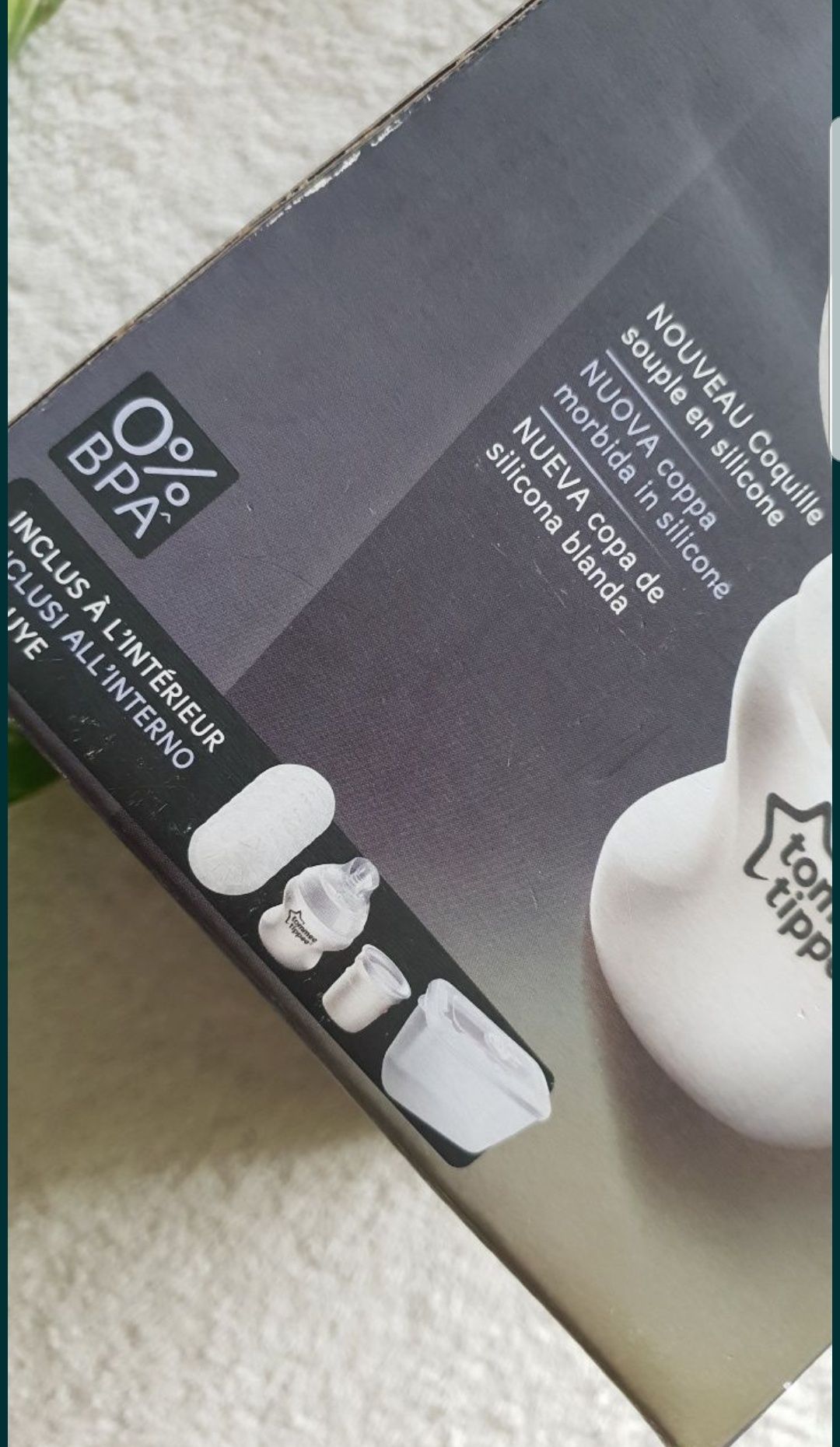 Tommee Tippee laktator odciągacz pokarmu smoczek butelka pojemnik etui