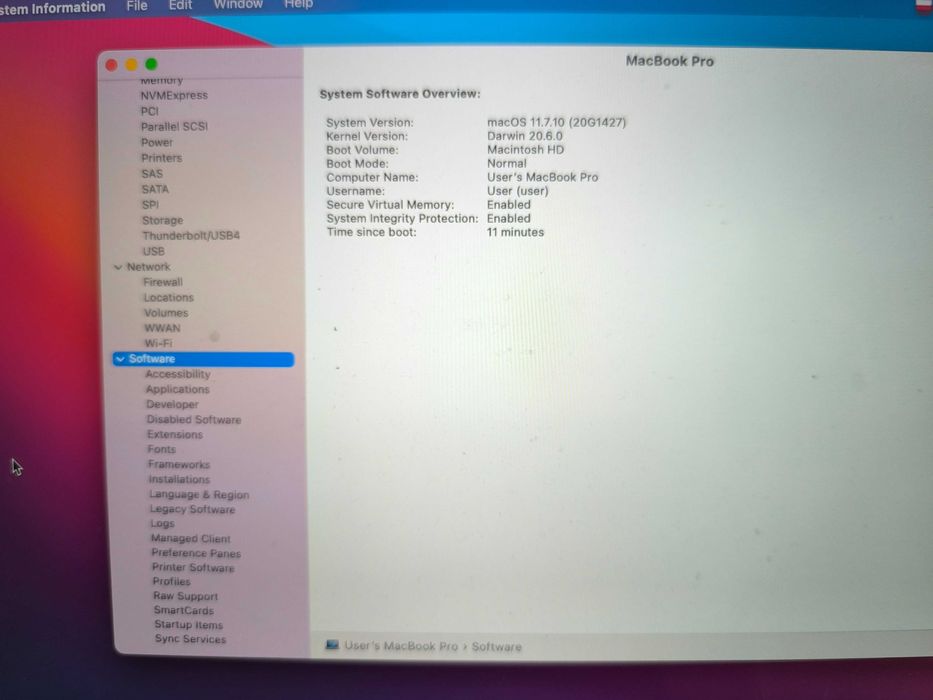 MacBook Pro Lato 2013, 8 GB RAM, 128 GB SSD