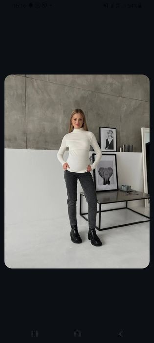 Джинси мом для вагітних 42/хl