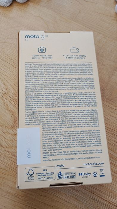 Motorola g35 5g nówka nie odpakowana