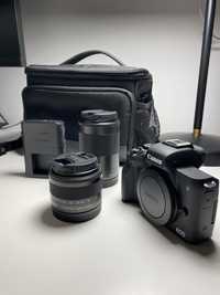 Canon EOS M50 EF-M 15-45 + EF-M 55-200