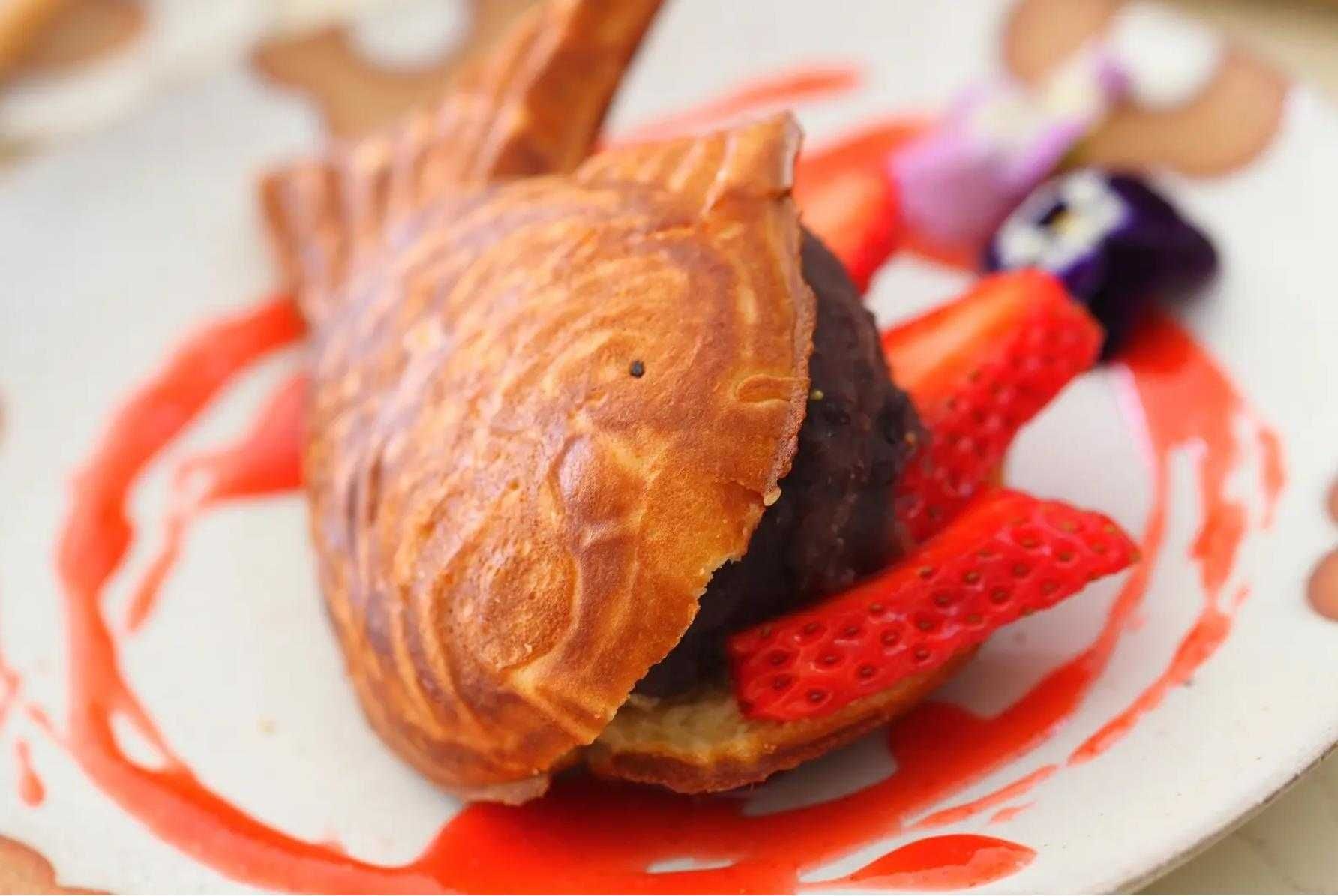 Taiyaki Maker rybki (12 ryb) gofrownica naleśnikarka gastronomia CUKUS