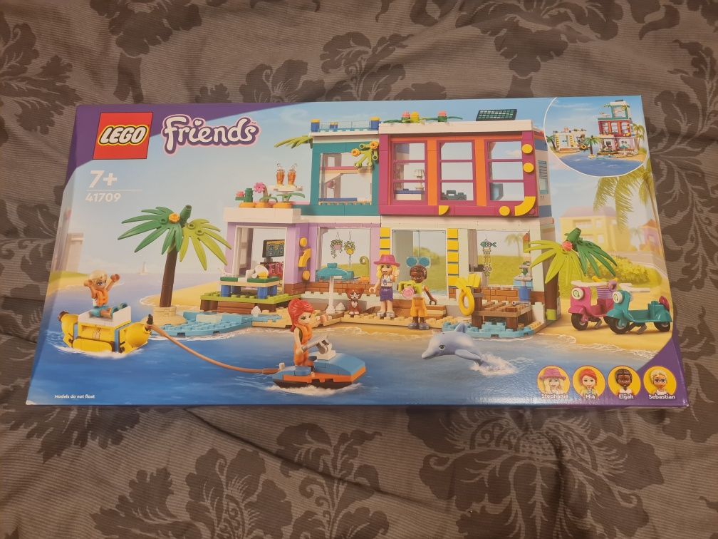 Lego Friends 41709 - Wakacyjny domek na plaży - nowe