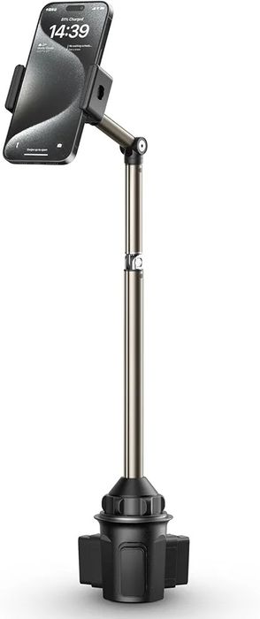 Автомобільний тримач для телефону JSAUX у підстаканник, металевий