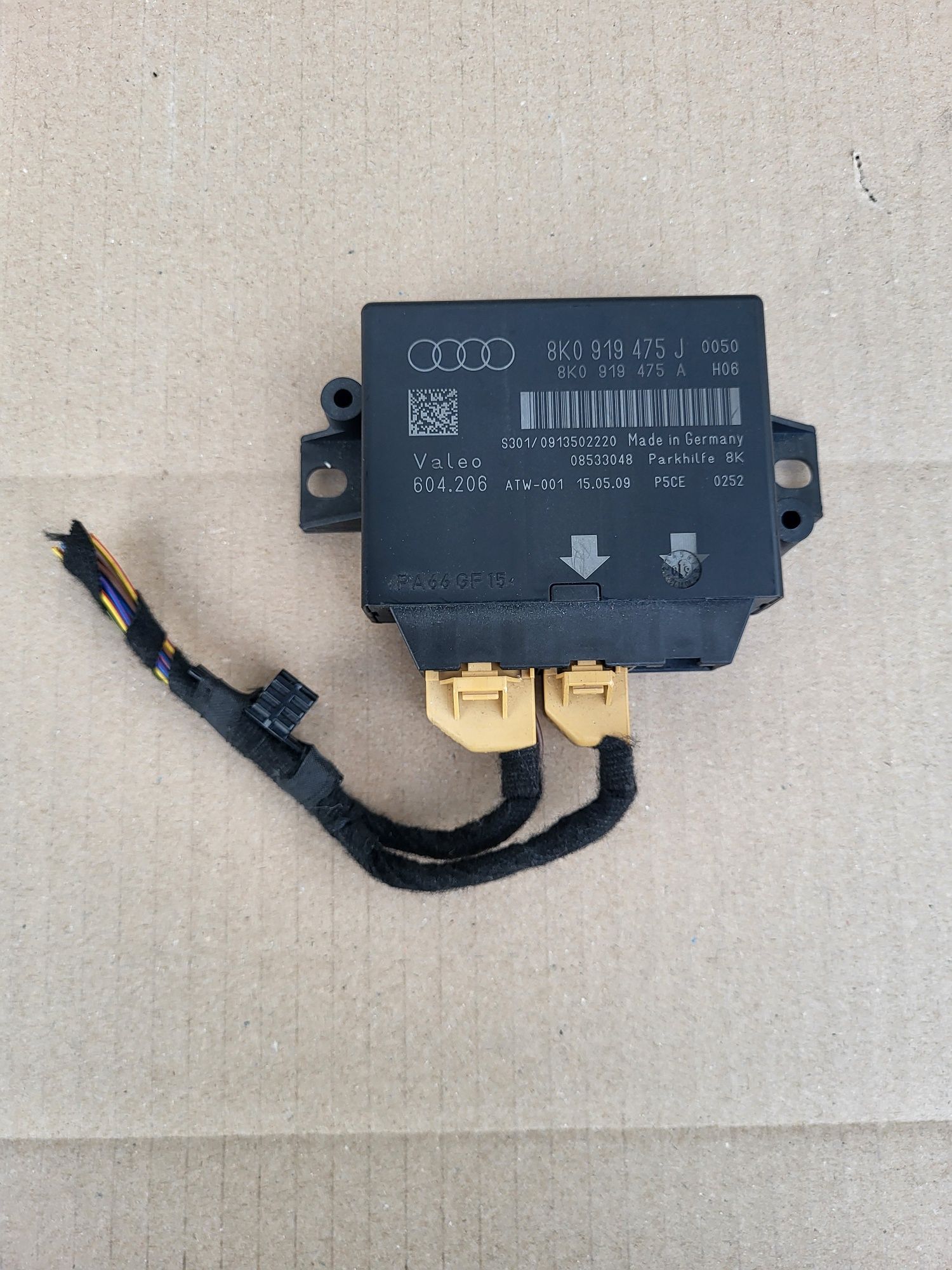 audi a4 b8 a5 modul pdc