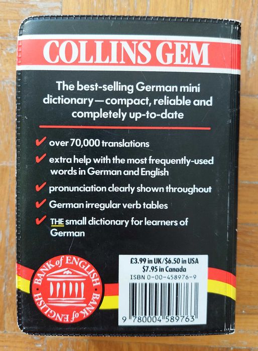 Słownik GER-ENG/ENG-GER  wyd. HarperCollins Publishers
