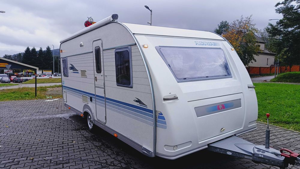 przyczepa kempingowa ADRIA 07r FULL WYPOSAŻONA campingowa  OKAZJA