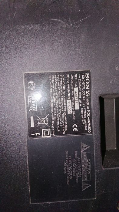 KDL-40W4500 main