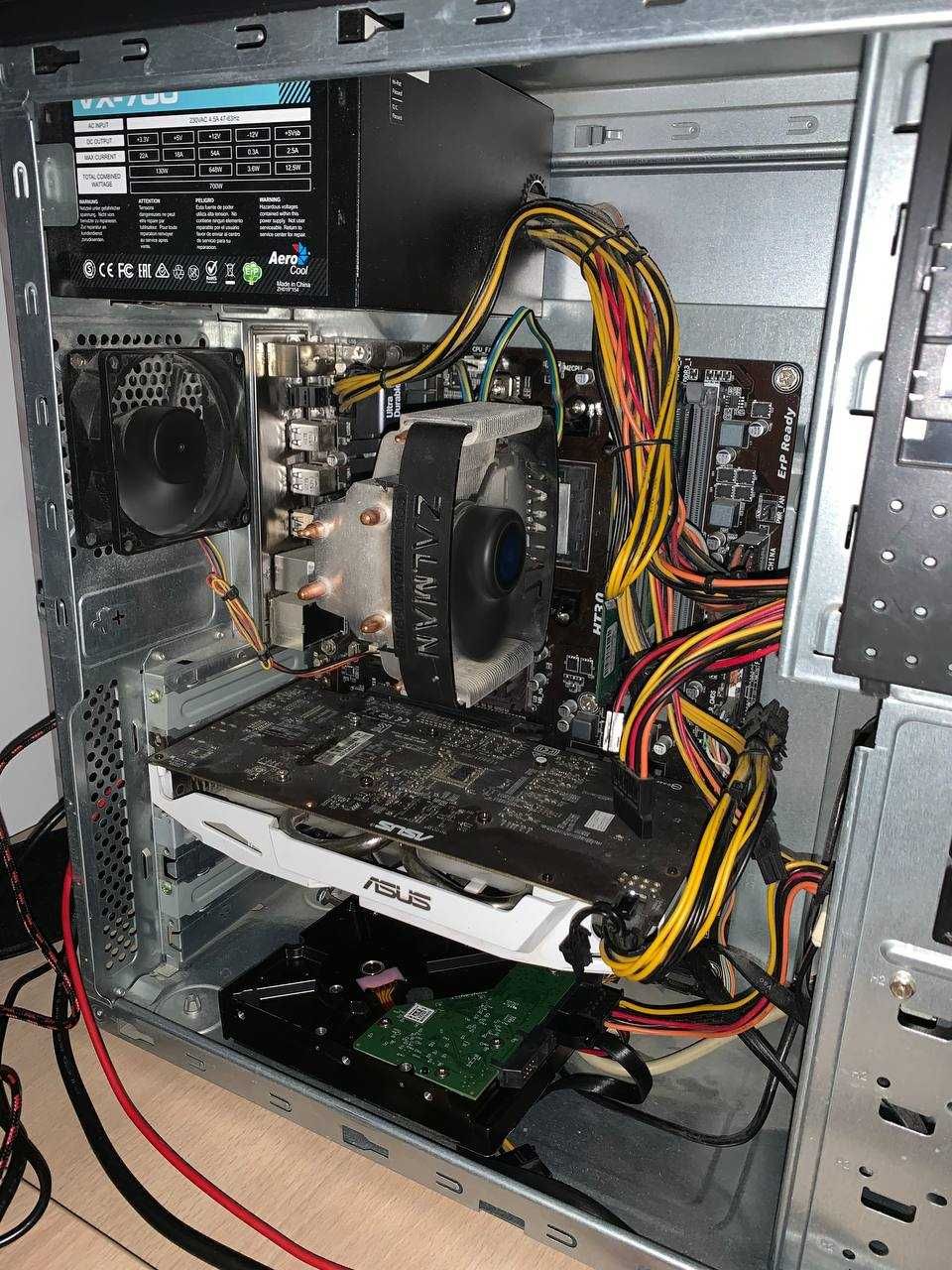 Игровой компьютер/ ПК/ (AMD FX-8300, GTX 1060, RAM 8GB, SSD,HDD)