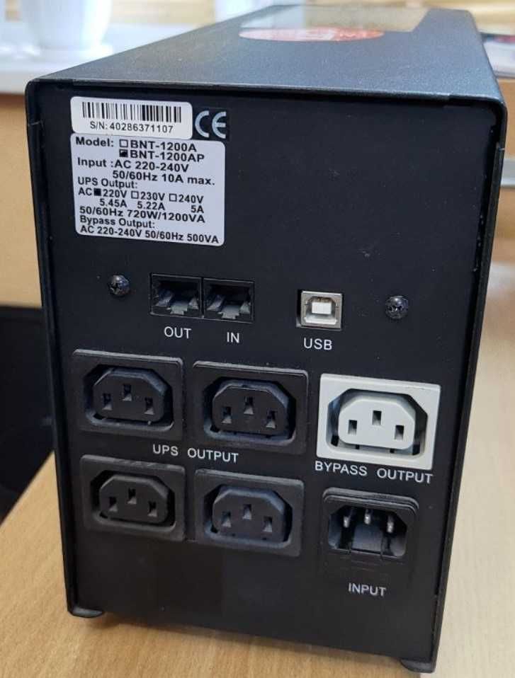ДБЖ POWERCOM Black Knight BNT-1200AP під ремонт