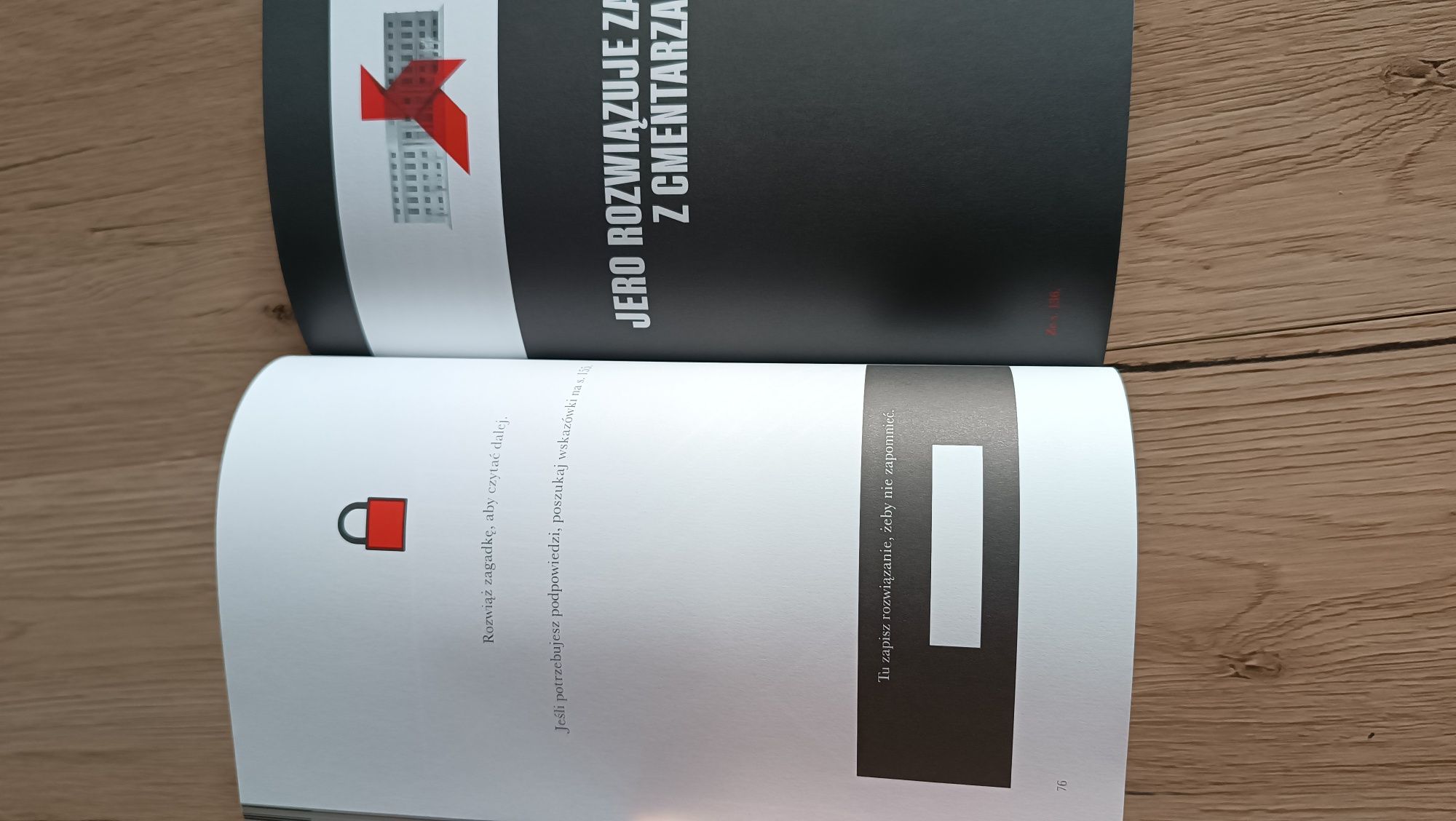 Książka escape book Dom z papieru stan idealny