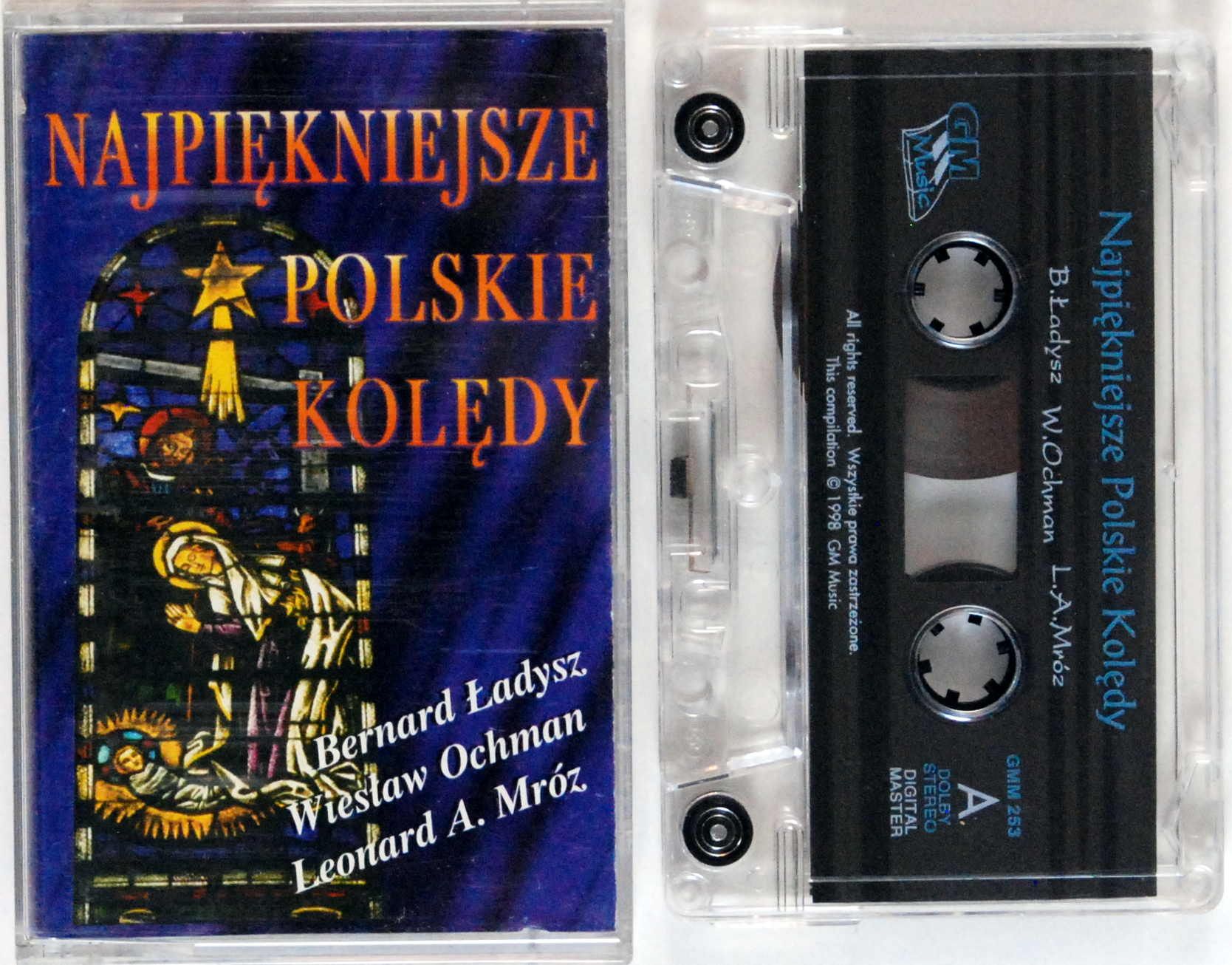 VA - Najpiękiejsze Polskie Kolędy (kaseta) BDB