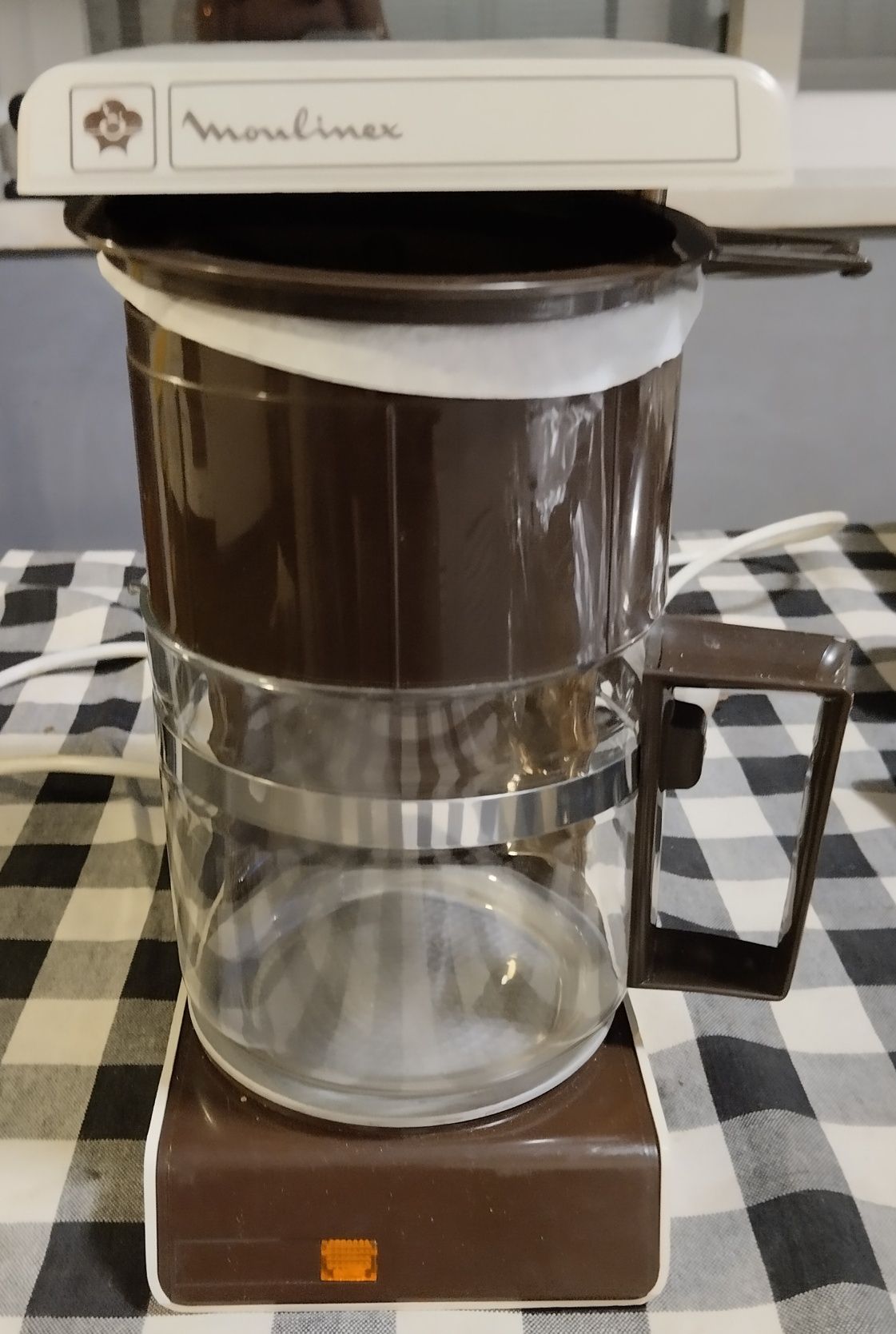 Máquina Moulinex vintage de café de saco