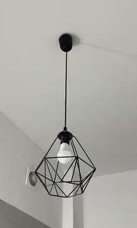 Zestaw metalowych lamp loft