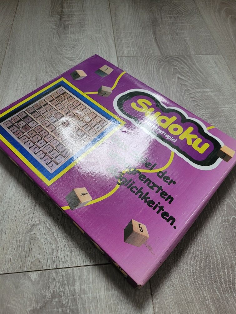 Drewniane sudoku
