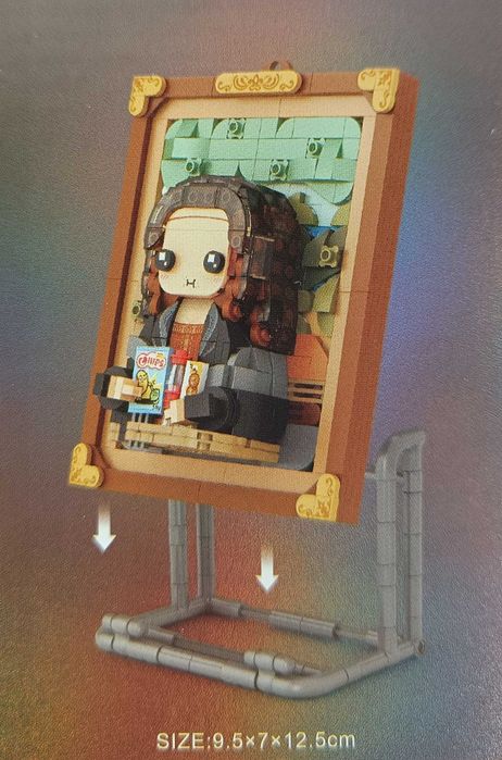Klocki Mona Lisa obraz NOWE