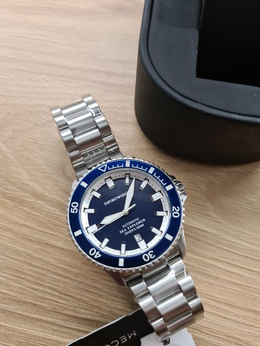 Zegarek Męski Emporio Armani Sea Explorer Automatic Diver's AR60087