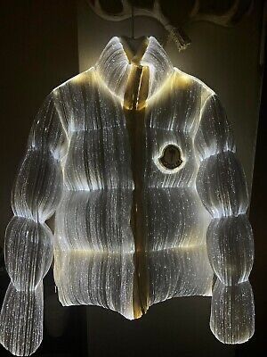 Пуховик palm angels moncler led  куртка палм ангелс монклео світиться