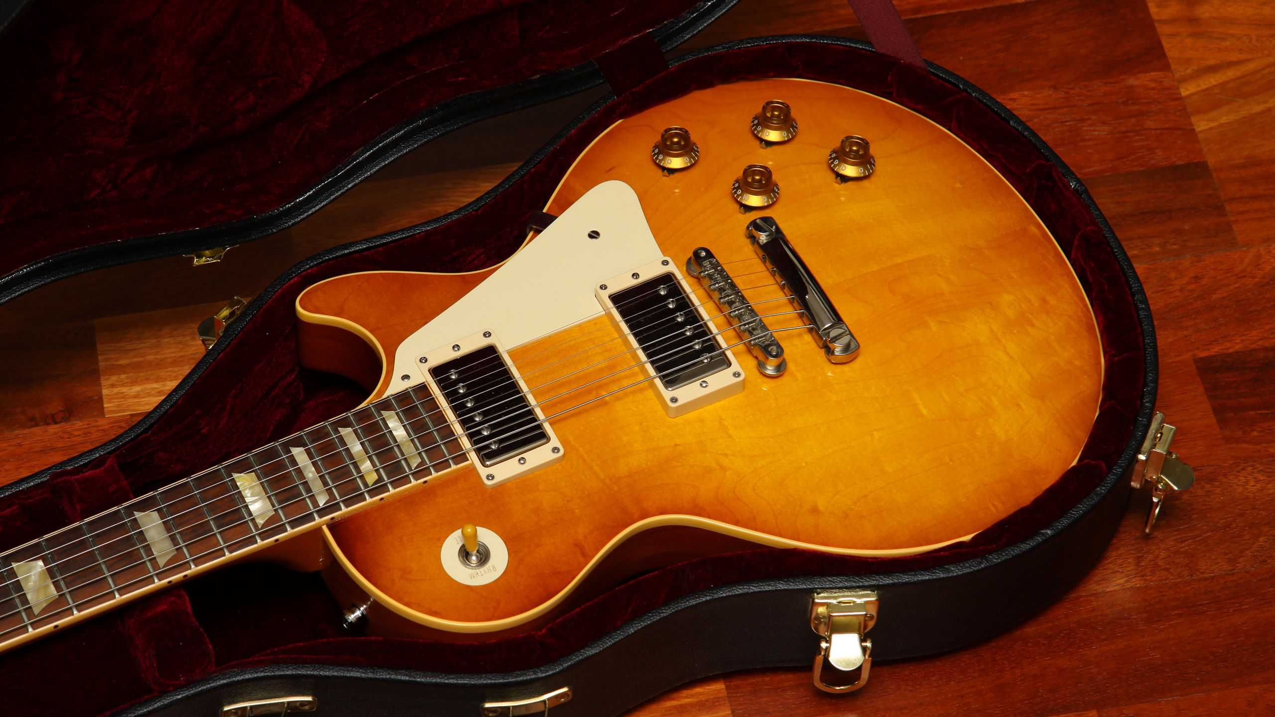 Gibson Custom Shop Les Paul R7 Iced Tea COA CC