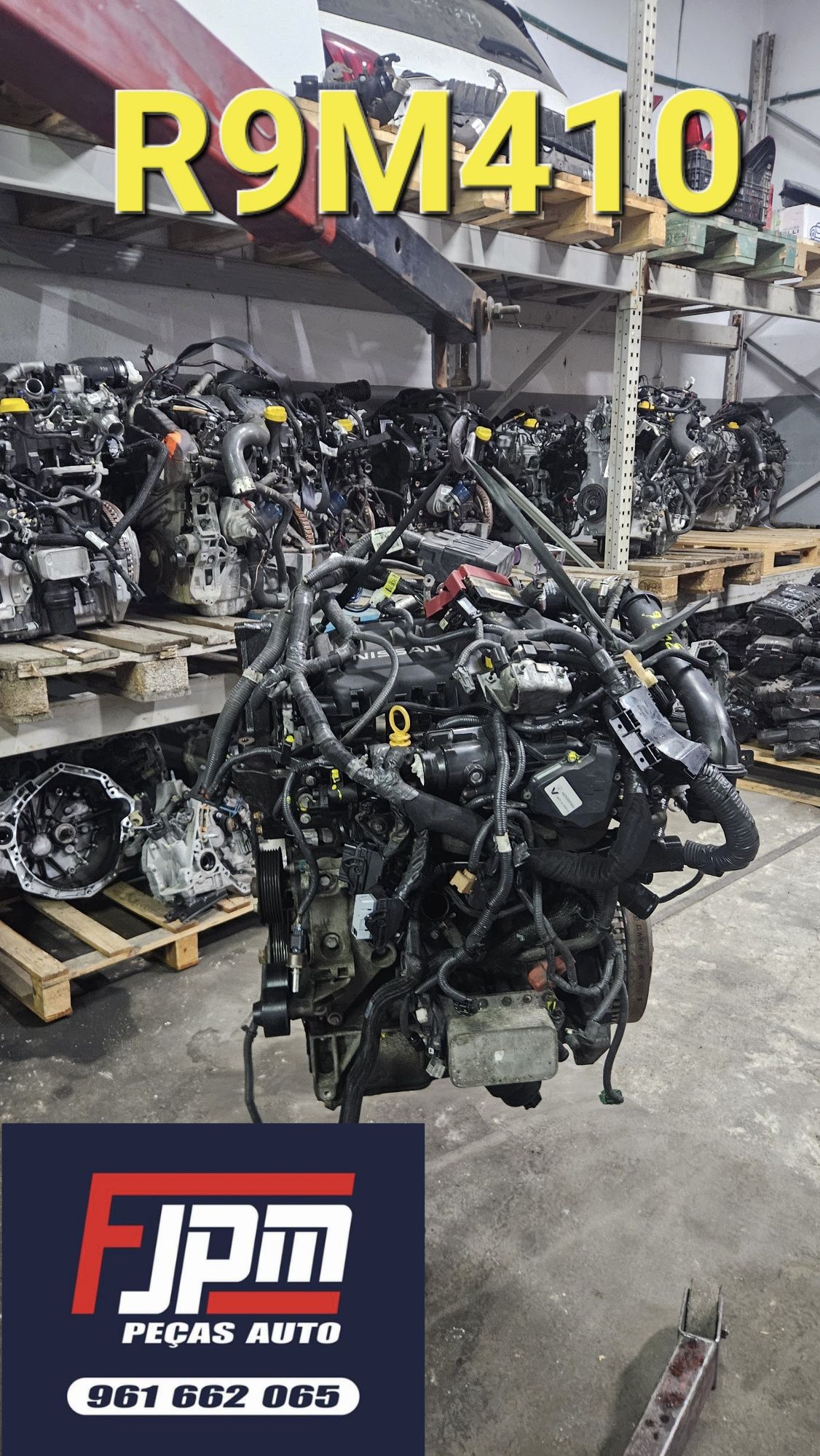 Motor renault 1.6 dci r9m410