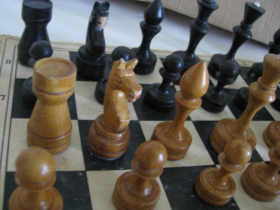 шахматы деревянные и пластик для доукомплектовки