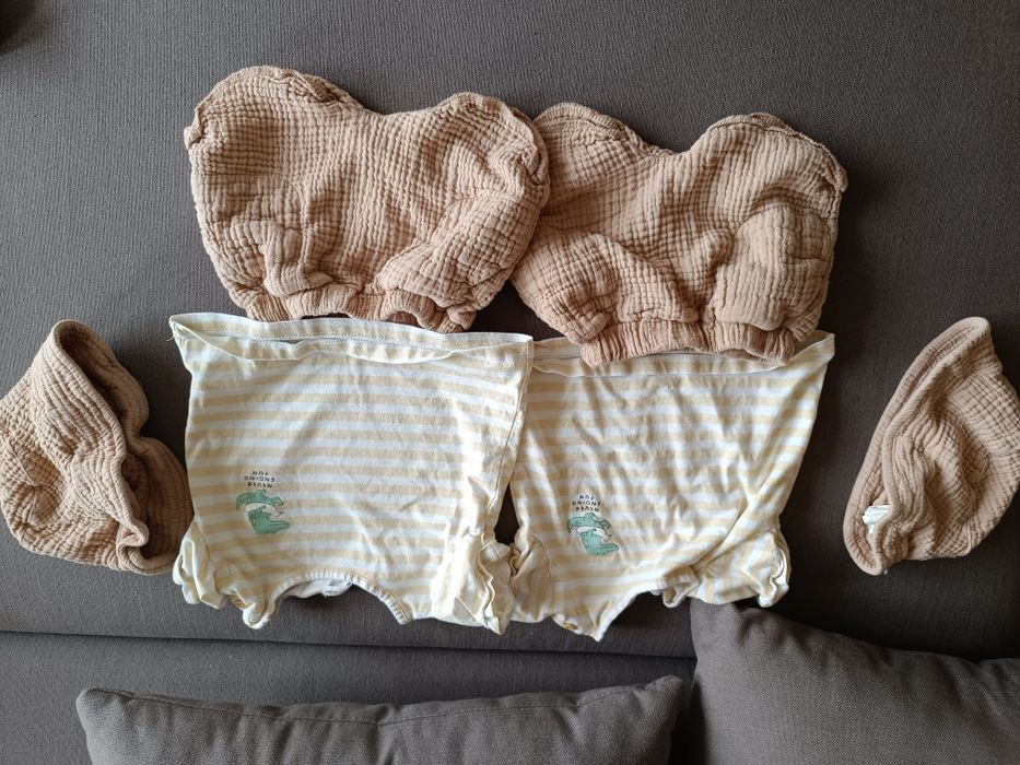 Ціна за 2 Костюми набори муслін двійні двойне двійнятам близнятам