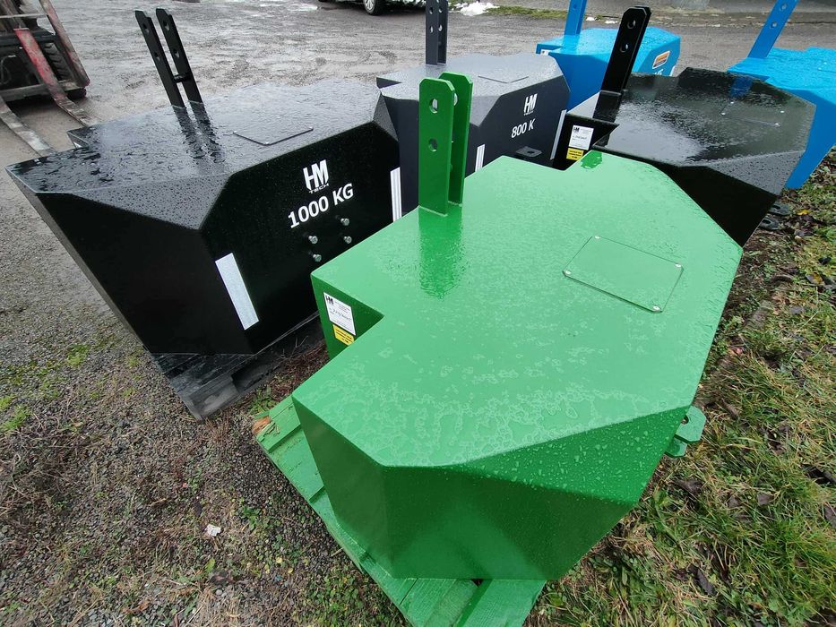 GOTOWY Metalowy Balast Obciążnik TUZ 600kg 800kg 1000kg 1200 CAŁY KRAJ