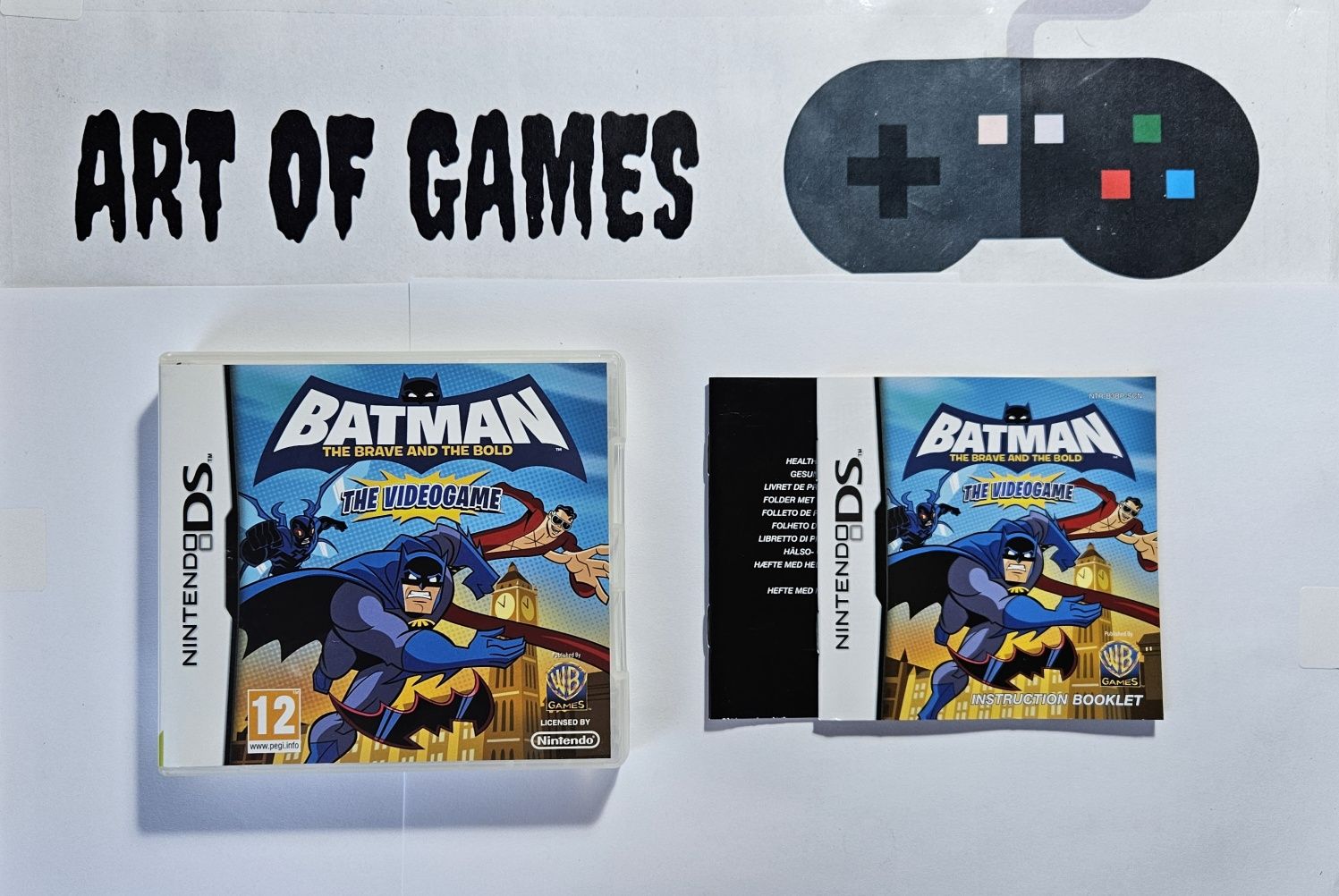 Batman The Brave and The Bold Nintendo DS 3DS Komplet 3xA Ideał