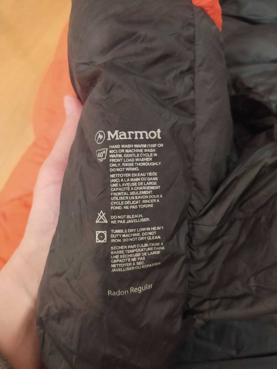 Marmot Radon Пуховий спальник для зими на -18 С