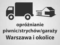 SPRZĄTANIE komórek, piwnic, mieszkań !!! Warszawa i okolice !!!