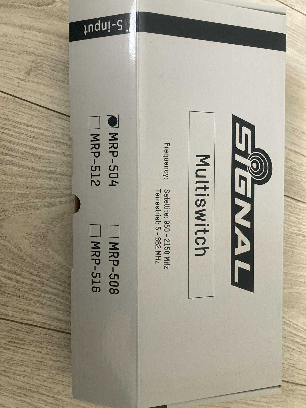 Multiswitch SIGNAL MRP-504  nowy.