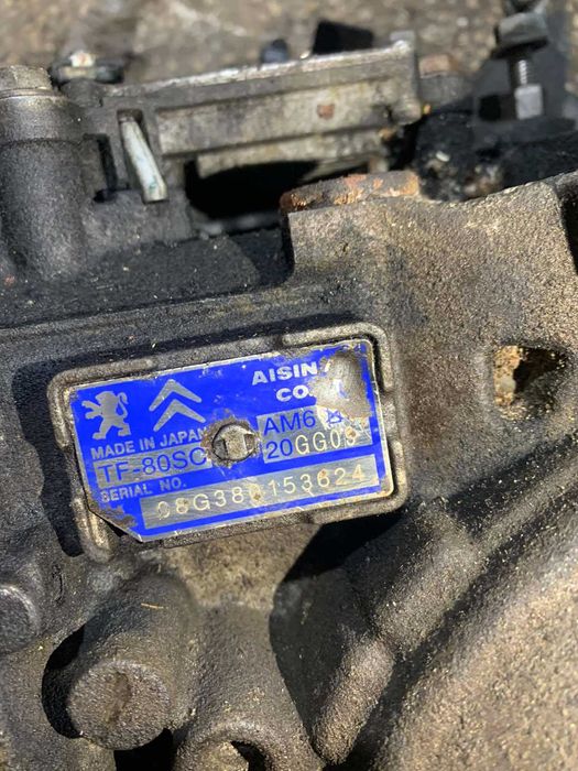 Акпп TF-80SC - шестиступенчатая акпп Aisin AW Автоматична коробка пере
