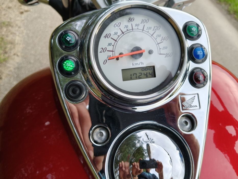 Honda Shadow 125 JC 29 , na kat .B . 1999 rok. Jak Yamaha drag Star.