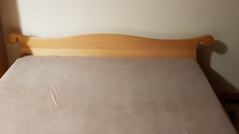 Łóżko drewniane 200x160 buk