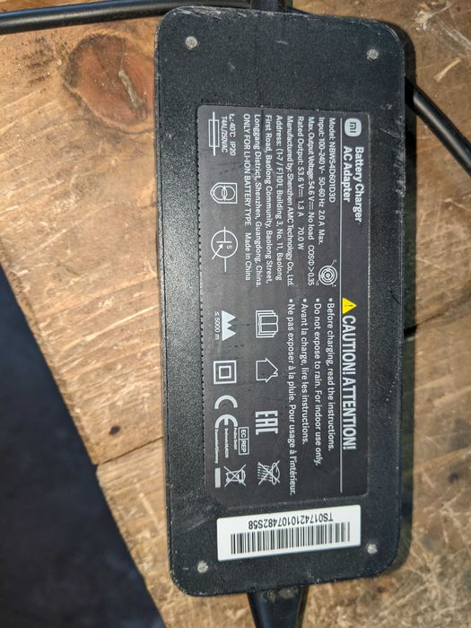 акумулятор 10.2A 54,6V T2236-BD4A 13INR19/66-4 xiaomi scooter 4 pro