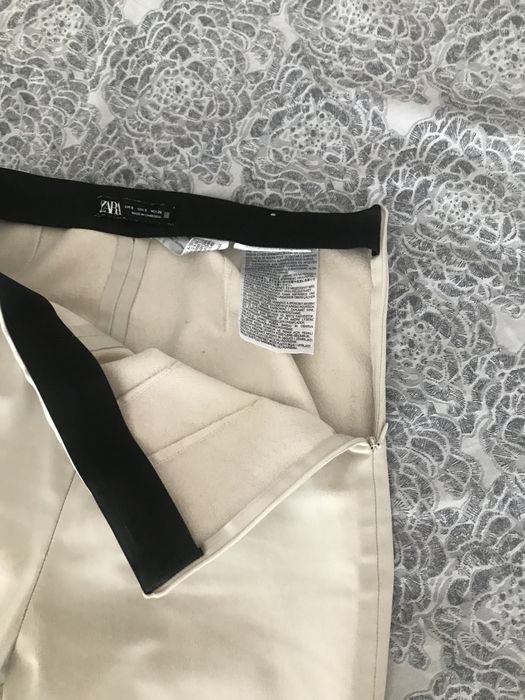 Calças leggings bege zara