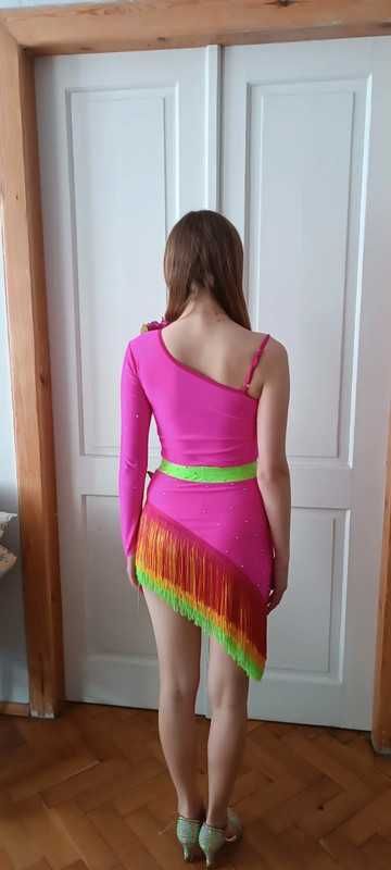 Salsa latino strój turniej S/M/ 36/38 ok. 165 cm