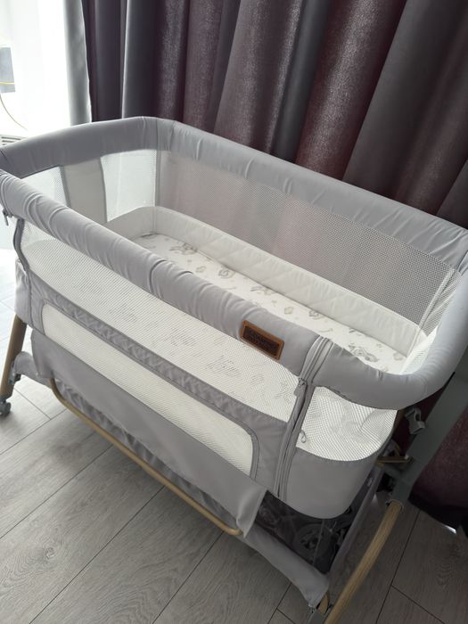 Приставне ліжко El Camino Intense з функцією заколисування