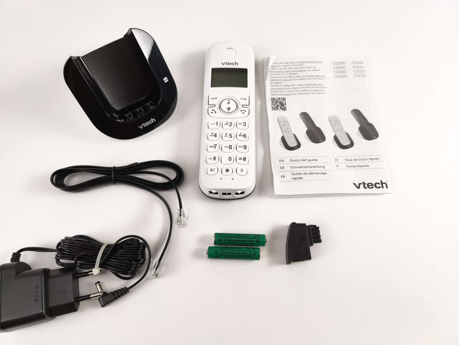 VTech CS1550 DECT bezprzewodowy telefon stacjonarny